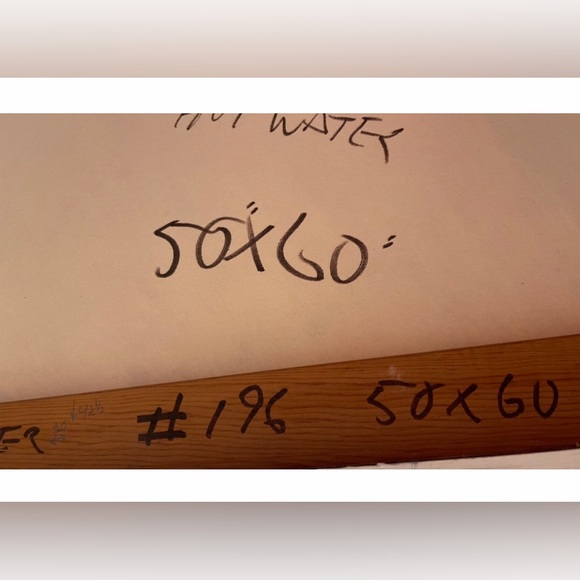 Dorothy Yung “Hot Water” Oil Painting 60” x 50” - Picture 6 of 16